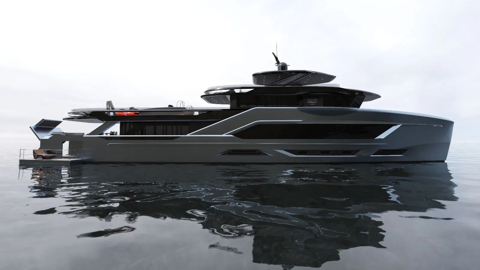 42m LXT140 Revealed by Naval Yachts