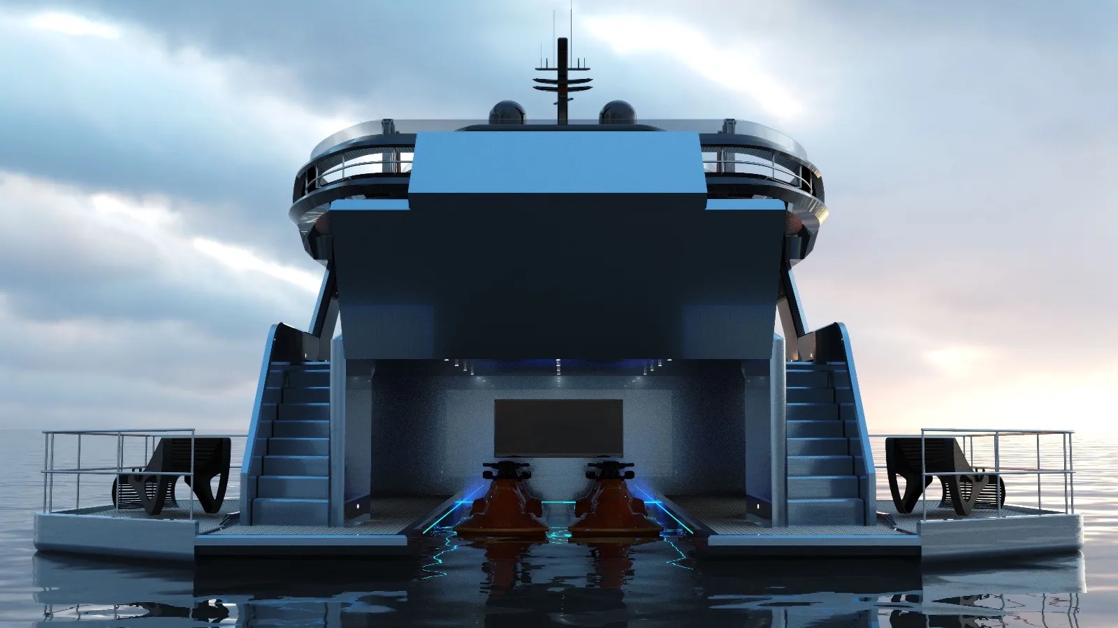 42m LXT140 Revealed by Naval Yachts