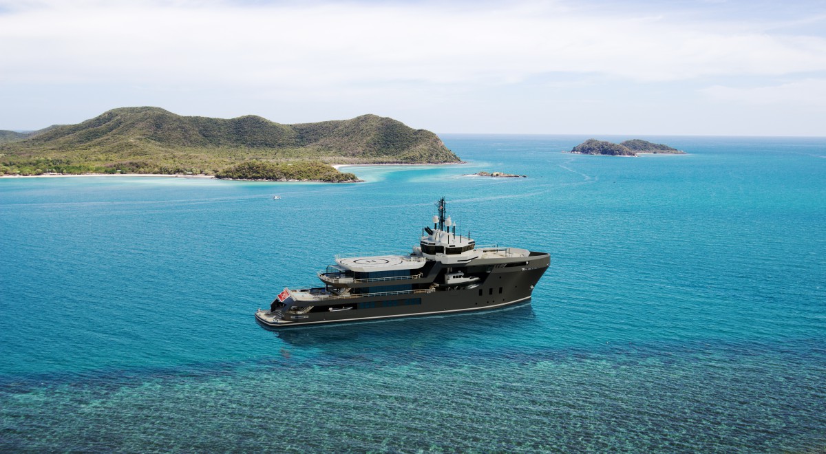 Icon Yachts begins conversion of Offshore Rescue and Support Vessel