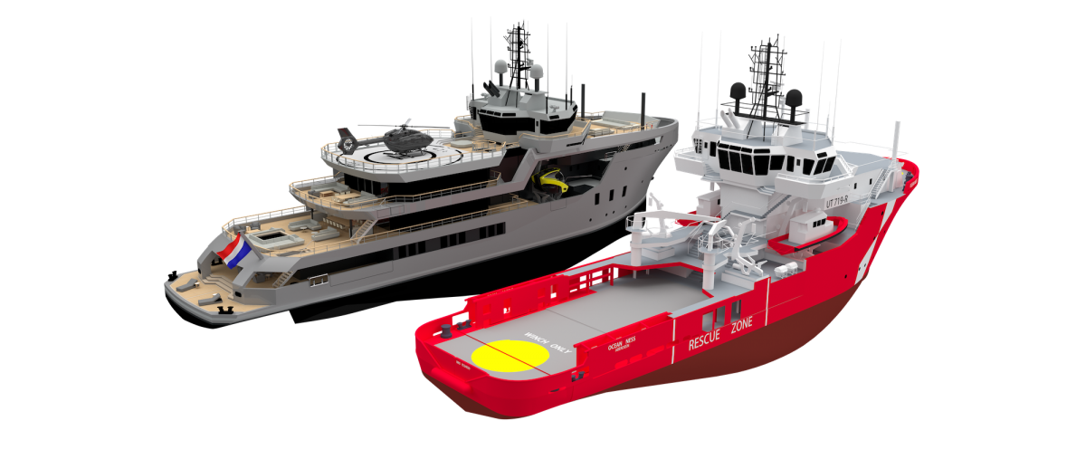 Icon Yachts begins conversion of Offshore Rescue and Support Vessel