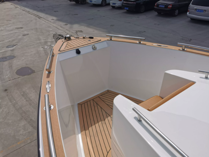 GALAXY 28ft center console fiberglass leisure fishing boat with CE certification