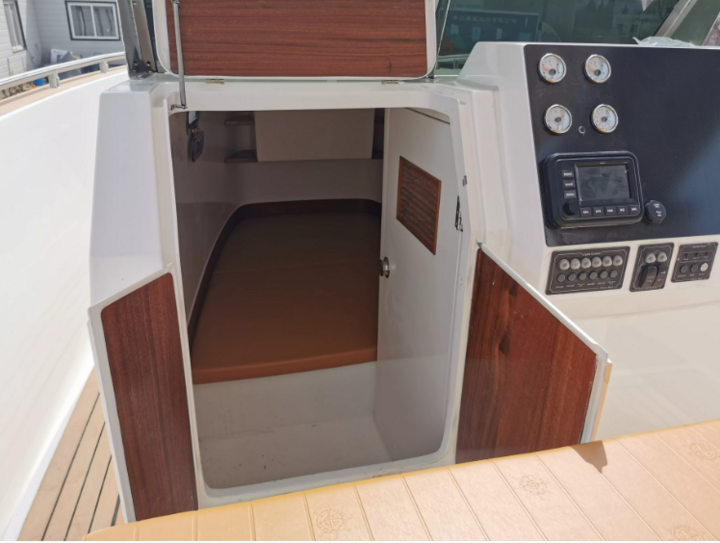 GALAXY 28ft center console fiberglass leisure fishing boat with CE certification