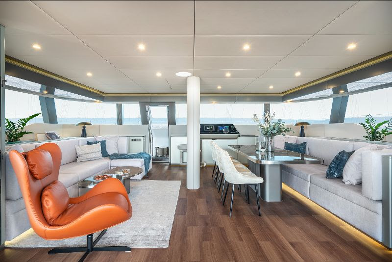 Inside Sunreef 60 Eco Surreal