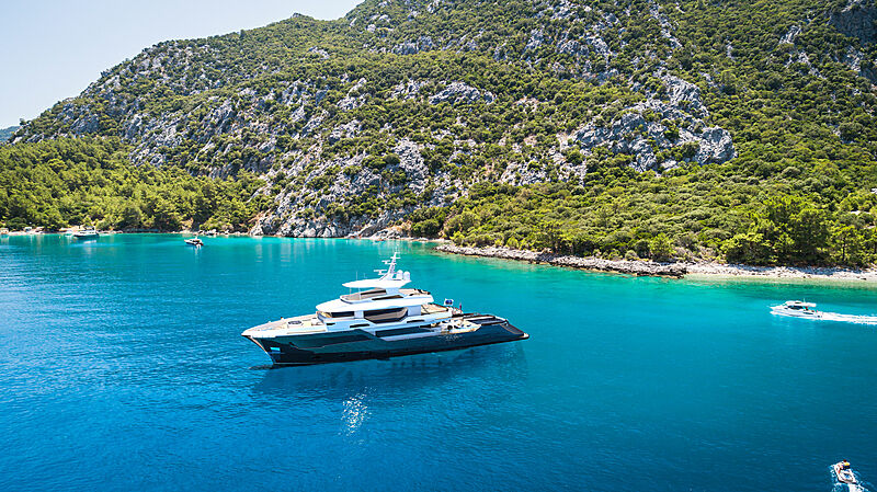 Concept of Kando130XL Explorer by AvA Yachts