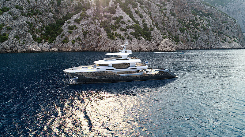 Concept of Kando130XL Explorer by AvA Yachts