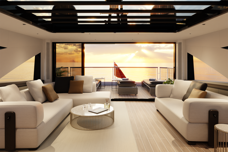 27m Ocean 182 and 25m Ocean 156 Unveiled by Sunseeker