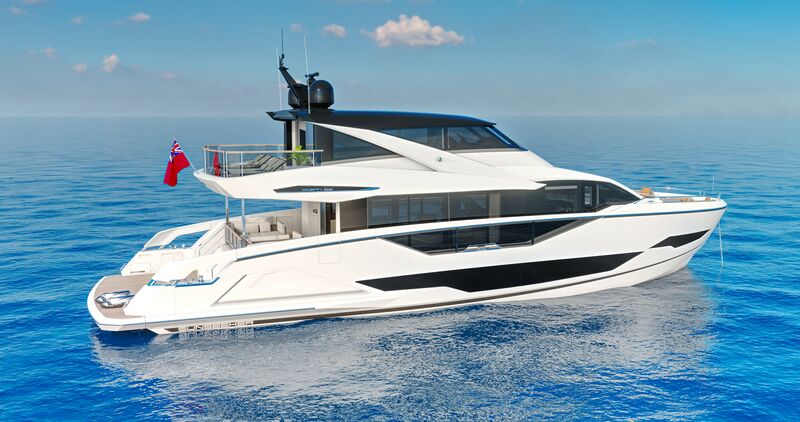 27m Ocean 182 and 25m Ocean 156 Unveiled by Sunseeker