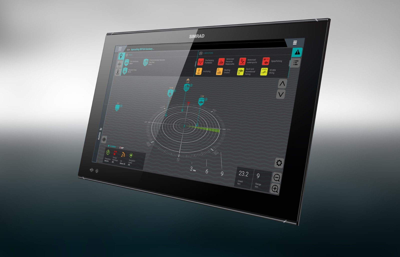 Amer Yachts and Simrad Yachting Collaborate on Environmental Protection