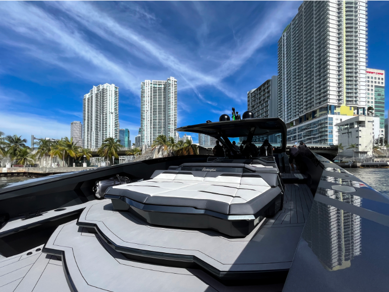 Tecnomar for Lamborghini 63 Delivered in Miami by TISG