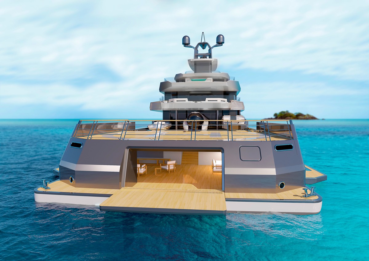 80m Explorer Concept Revealed by Vitruvius Yachts