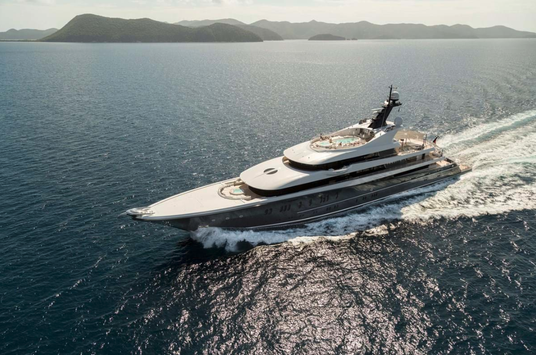 Six Largest Yachts at the Monaco Yacht Show