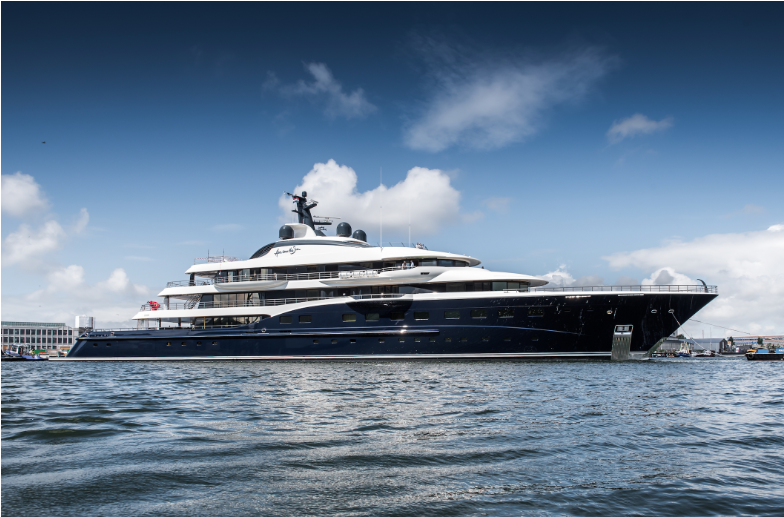 Six Largest Yachts at the Monaco Yacht Show