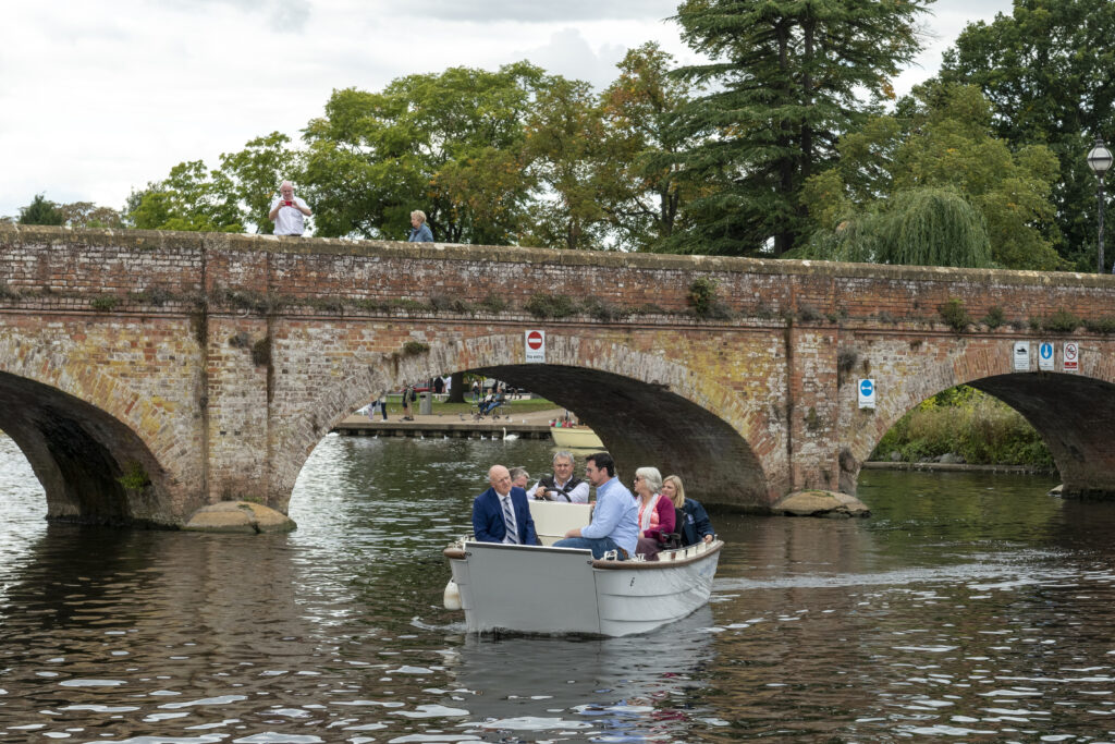 First fully electric accessible hire boat launched on River Avon