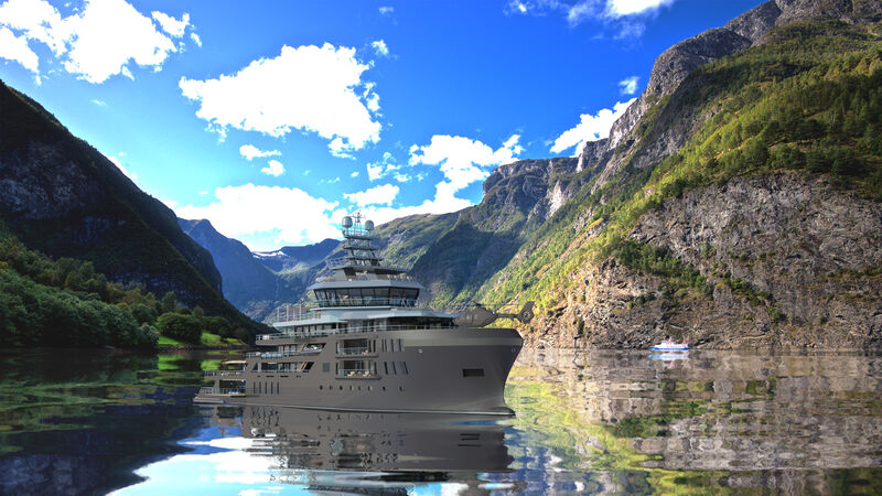 70m Project Ufo Revealed by Icon Yachts