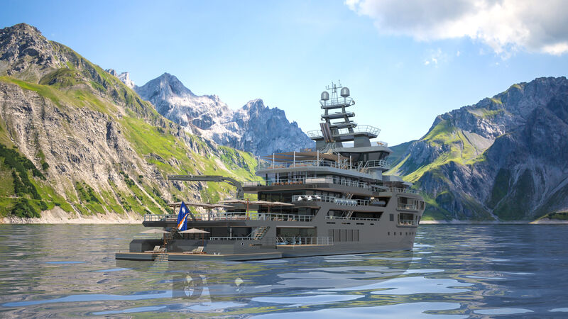 70m Project Ufo Revealed by Icon Yachts