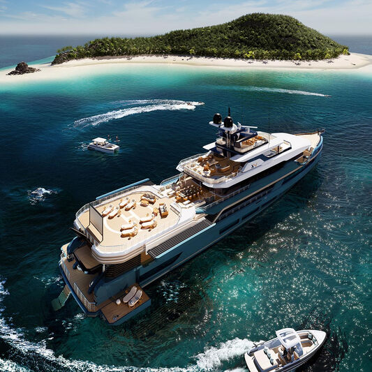 67m Сoncept XV67 Unveiled by Heesen and Winch Design