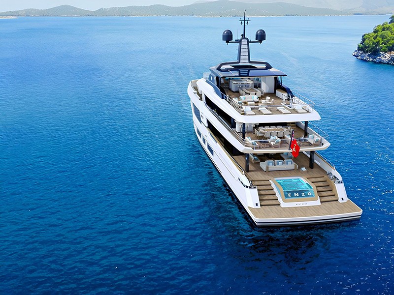 50m Superyacht Enzo to Be Built by Siman Yachts
