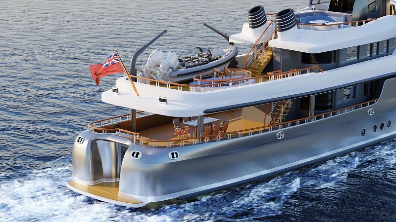 44m concept EXO 144 unveiled by LP Design UK