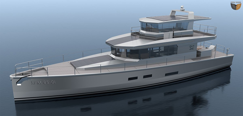 Naval Yachts XPM 85 Takes Shape