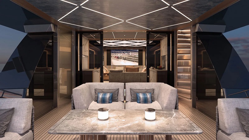 34m Van der Valk motor yacht Blue Jeans delivered