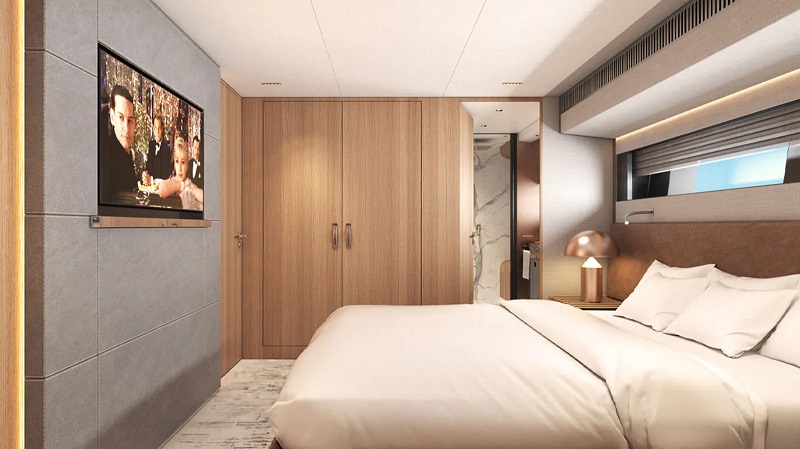 34m Van der Valk motor yacht Blue Jeans delivered