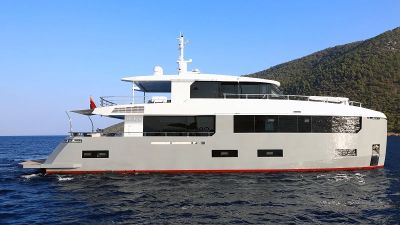 Aegean Yacht delivers first 26m explorer Ukiel