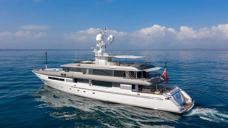 54m Codecasa motor yacht Atlas listed for sale