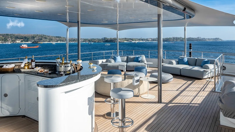 54m Codecasa motor yacht Atlas listed for sale