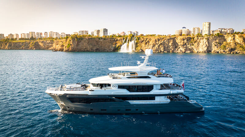NBA Star’s 35m Infinity Nine Delivered by AvA Yachts