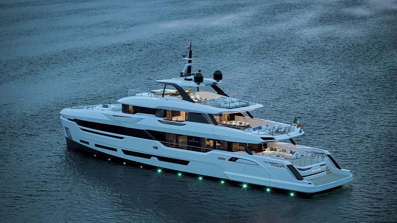 Seventh Dom 133 Hull Sold by Baglietto