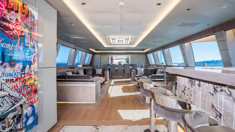 50m Mangusta motor yacht AAA now jointly listed for sale