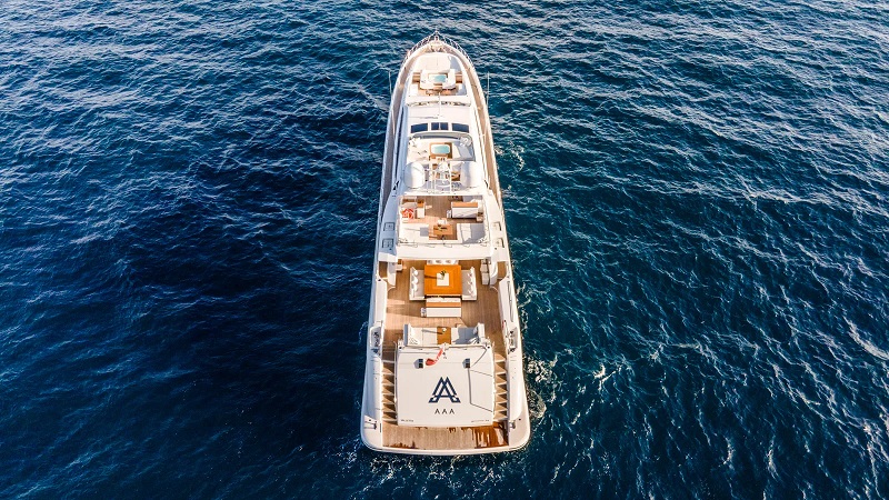 50m Mangusta motor yacht AAA now jointly listed for sale