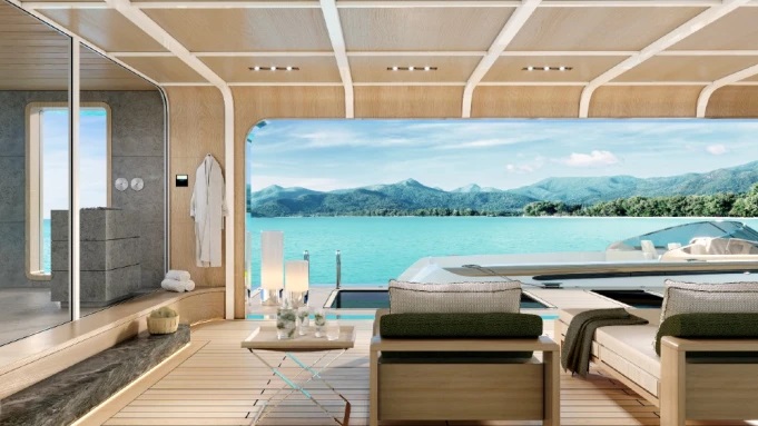 This Future-Proof 253-Foot Superyacht Concept Was Made to Run on Diesel, Hydrogen or Biofuels