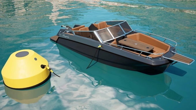This New Buoy Doubles as a Floating Charging Station for Your Electric Boat