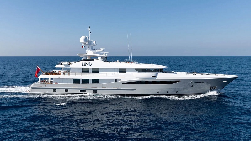 52m Amels motor yacht Lind finds new owner