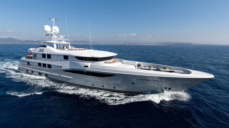 52m Amels motor yacht Lind finds new owner