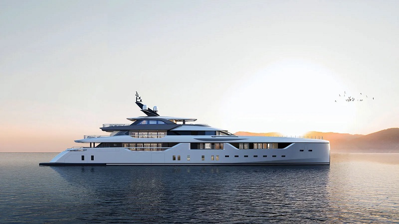 Golden Yachts releases first renderings of 77m in-build O'Rea