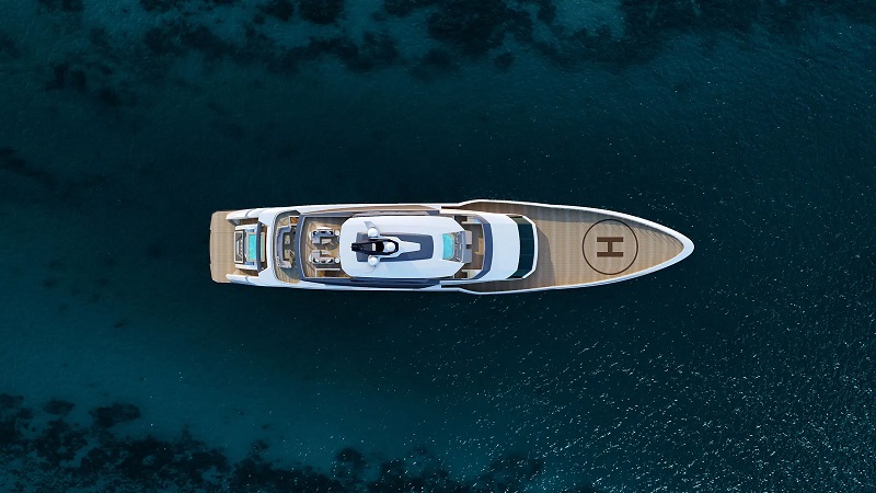 Golden Yachts releases first renderings of 77m in-build O'Rea