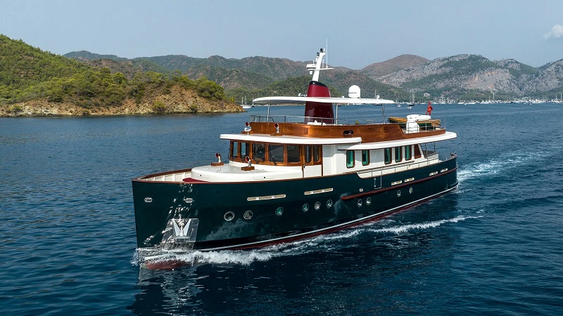 New 24m modern classic motor yacht Magnolia One for sale