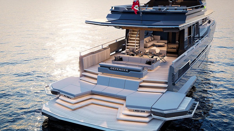 Vripack reveals 30m tri-deck explorer concept Defender