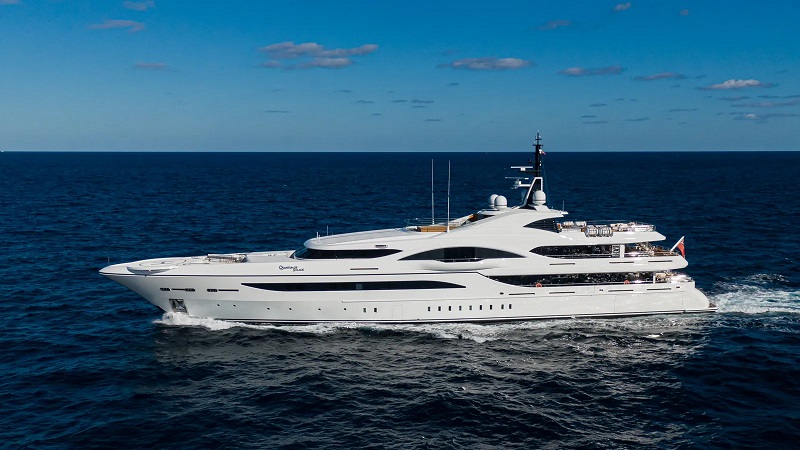 73m Turquoise motor yacht Quantum of Solace sold