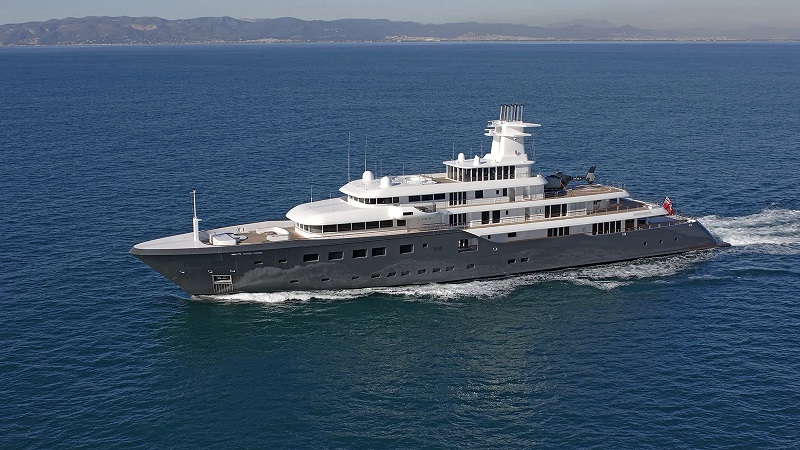 90m Lürssen superyacht Ice for sale