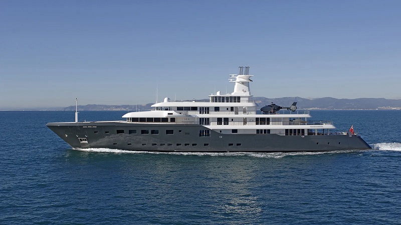 90m Lürssen superyacht Ice for sale