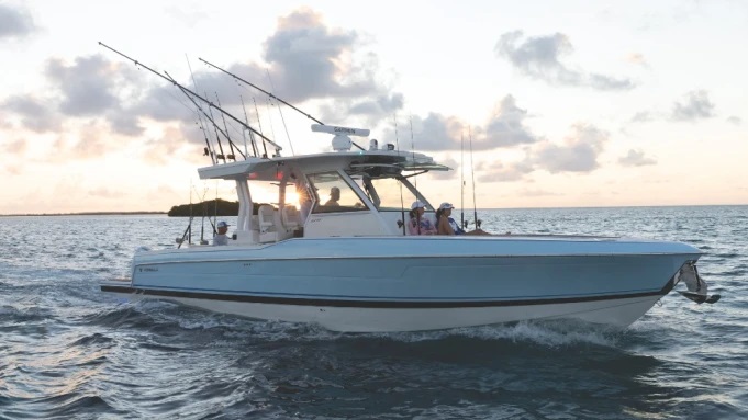 This Sleek New Fishing Boat Is a Step-Hulled Speedster Made for Anglers