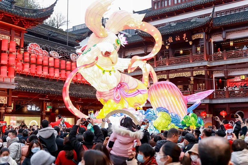 1002.29万人次！上海成为兔年春节都市旅游首选城市