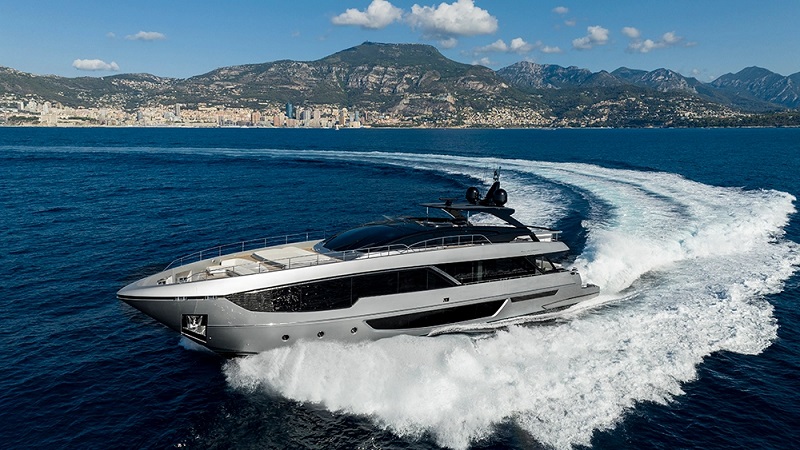 Riva’s New 99-Foot Superyacht Has a Massive Beach Club and a Secret Cocktail Bar