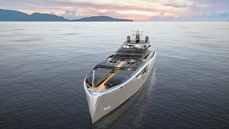 Rossinavi unveils Project Infinity 42 BluE hybrid-electric concept