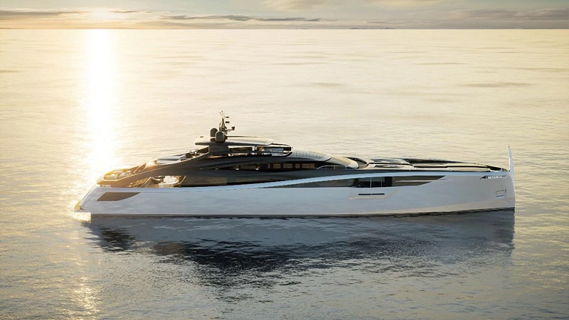 This New 139-Foot Hybrid Superyacht Can Cruise on Electric Power 90% of the Time
