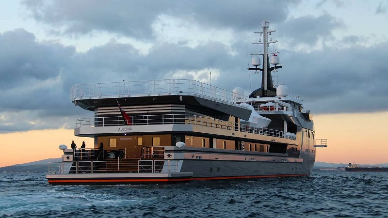 75m custom Damen Yachting support vessel delivered and named