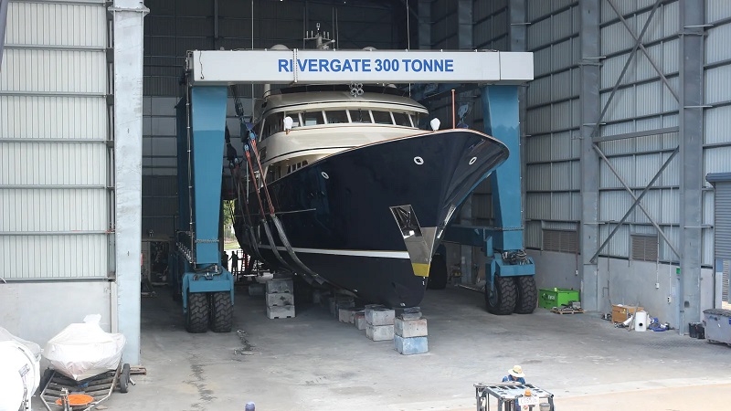 Kokomo II completes eight-month refit and extension